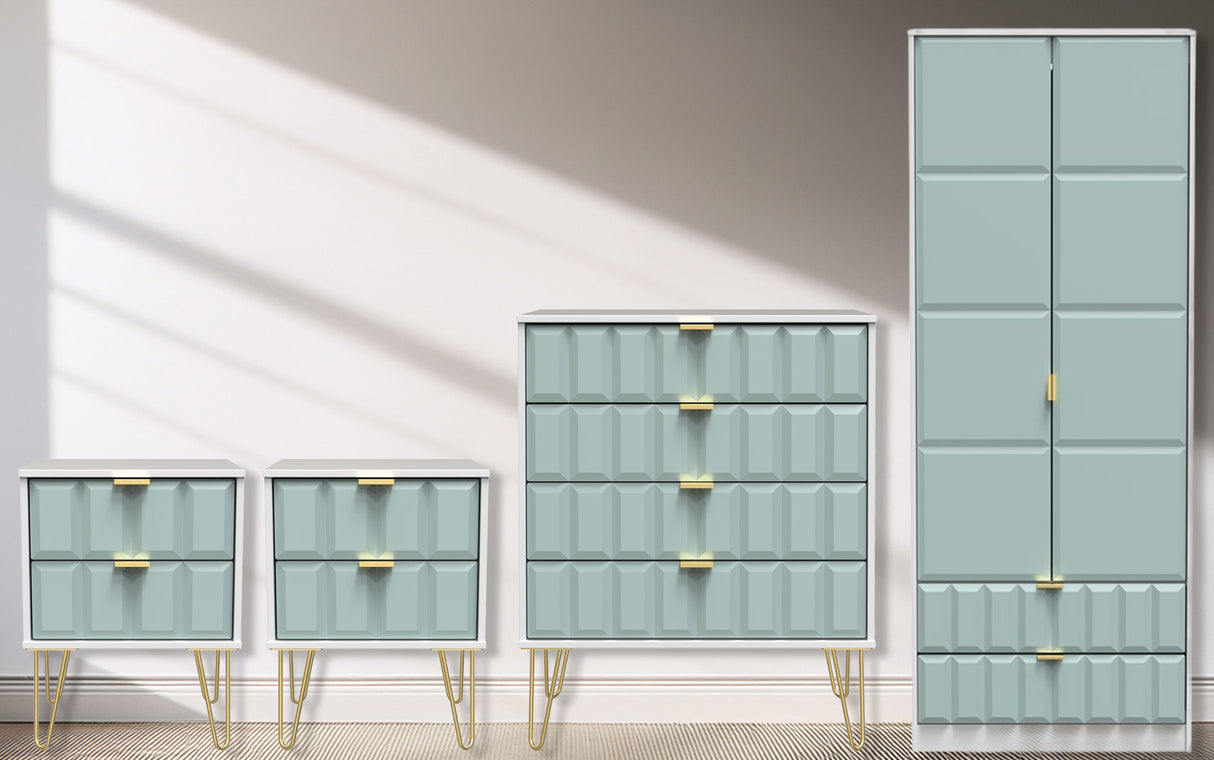 Cube 4 Piece Bedroom Set