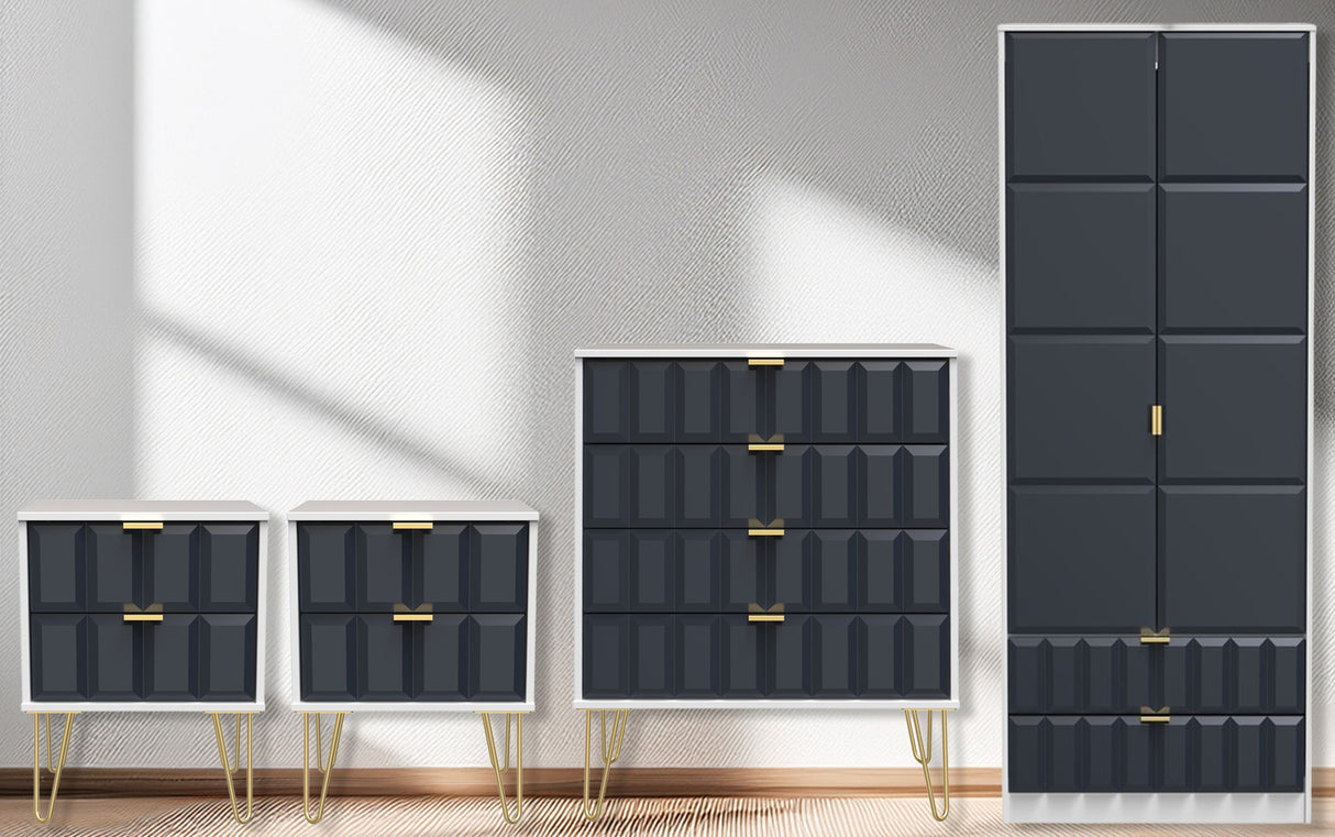 Cube 4 Piece Bedroom Set