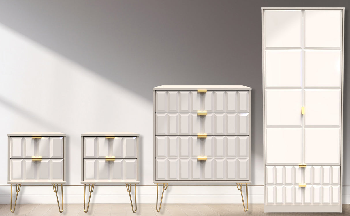 Cube 4 Piece Bedroom Set