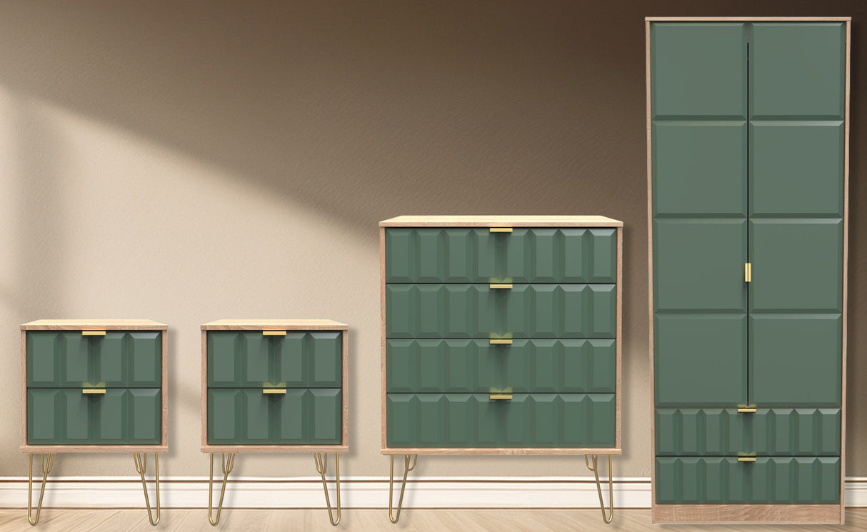 Cube 4 Piece Bedroom Set