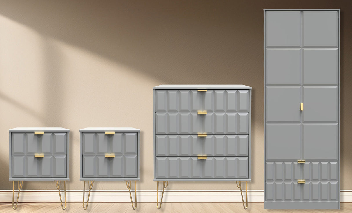 Cube 4 Piece Bedroom Set