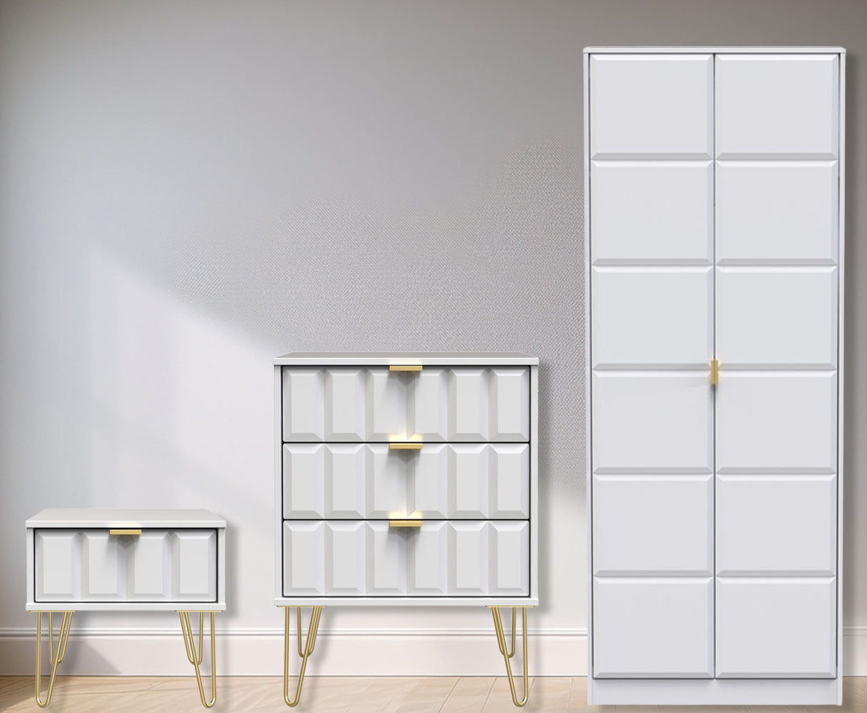 Cube 3 Piece Bedroom Set