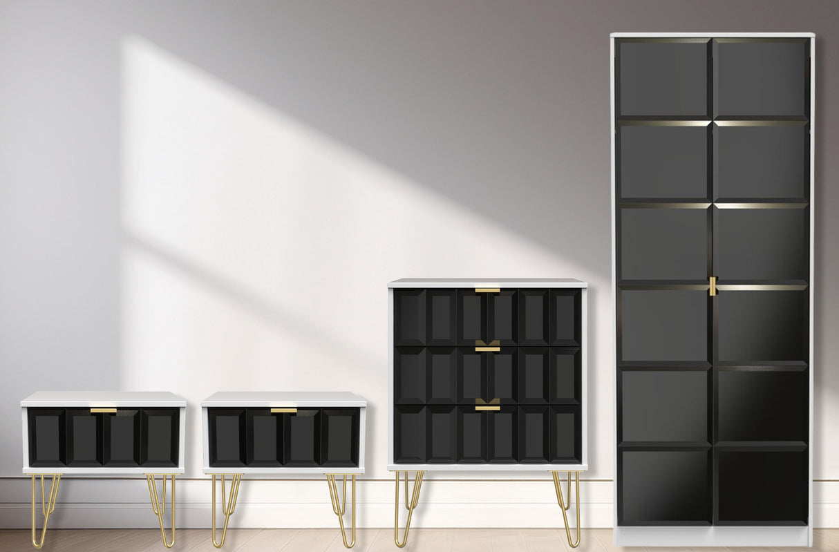 Cube 4 Piece Bedroom Set