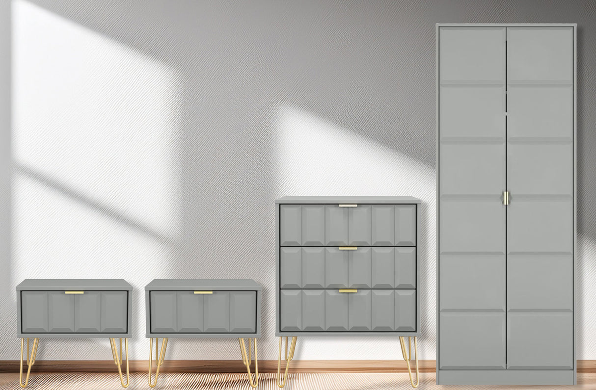 Cube 4 Piece Bedroom Set