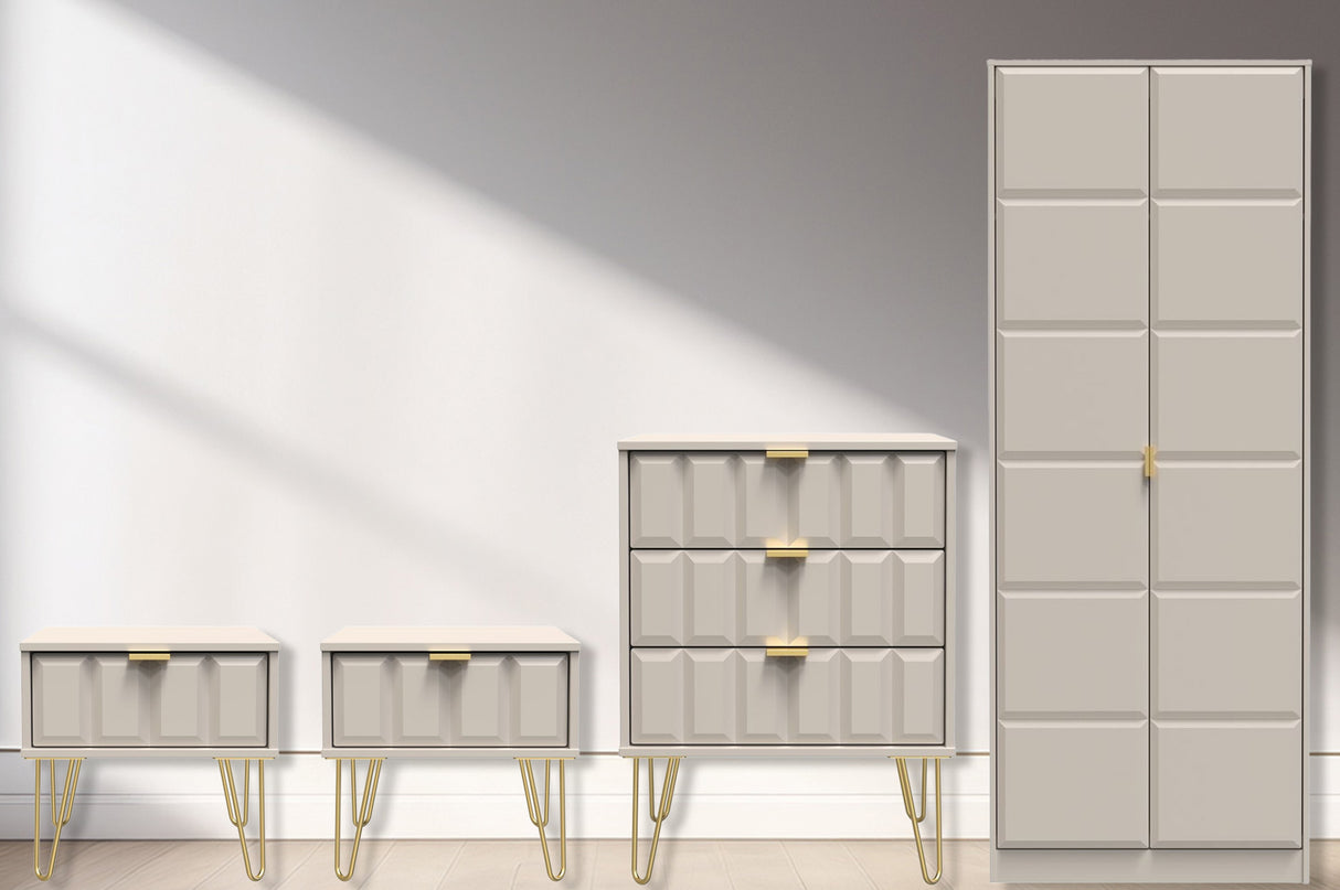 Cube 4 Piece Bedroom Set