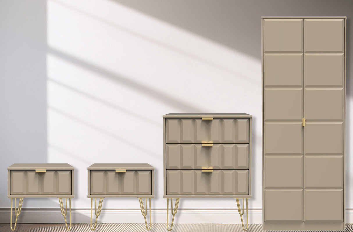 Cube 4 Piece Bedroom Set