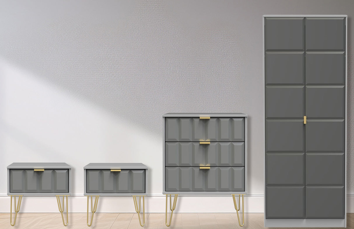 Cube 4 Piece Bedroom Set