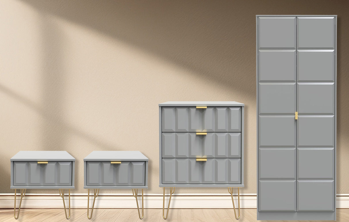 Cube 4 Piece Bedroom Set