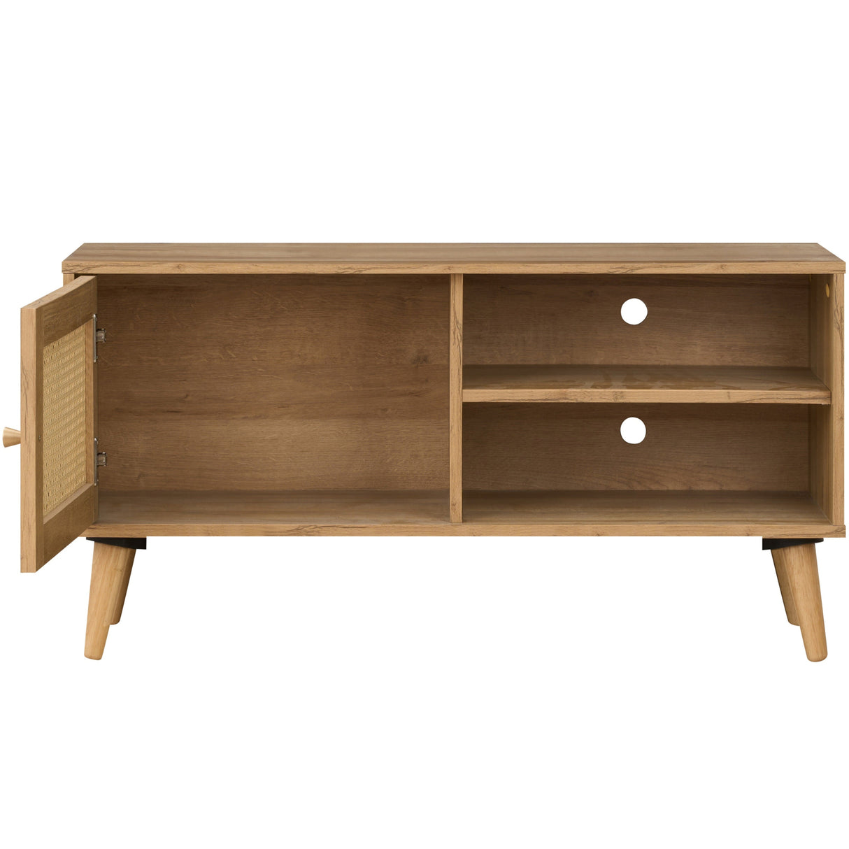 Manila Rattan 1 Door Small TV Stand Unit