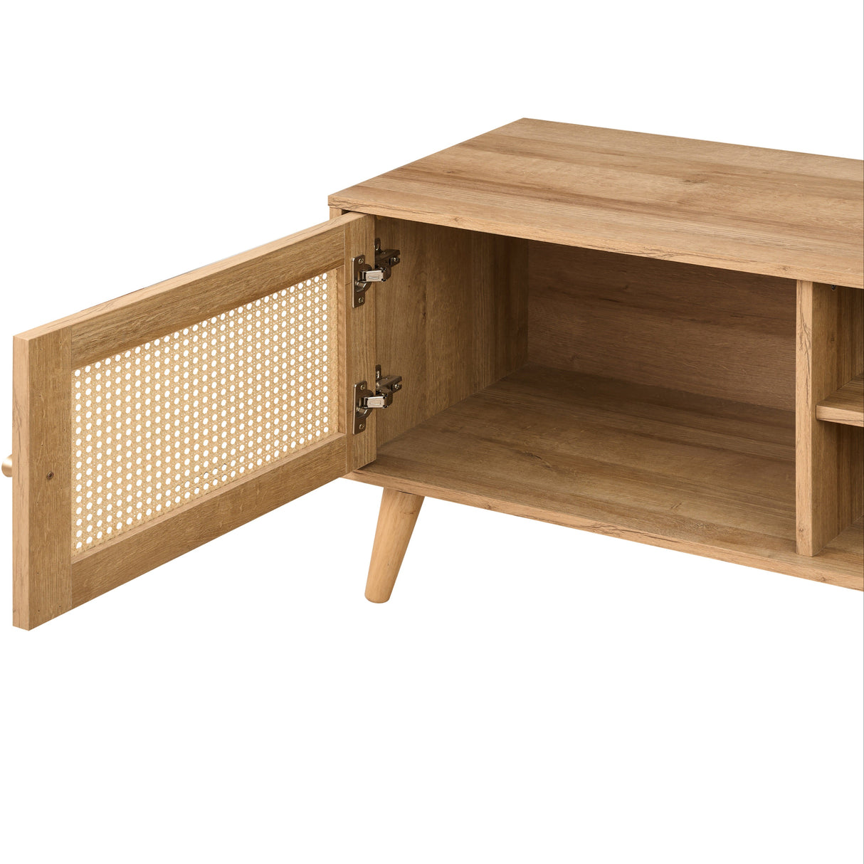 Manila Rattan 1 Door Small TV Stand Unit