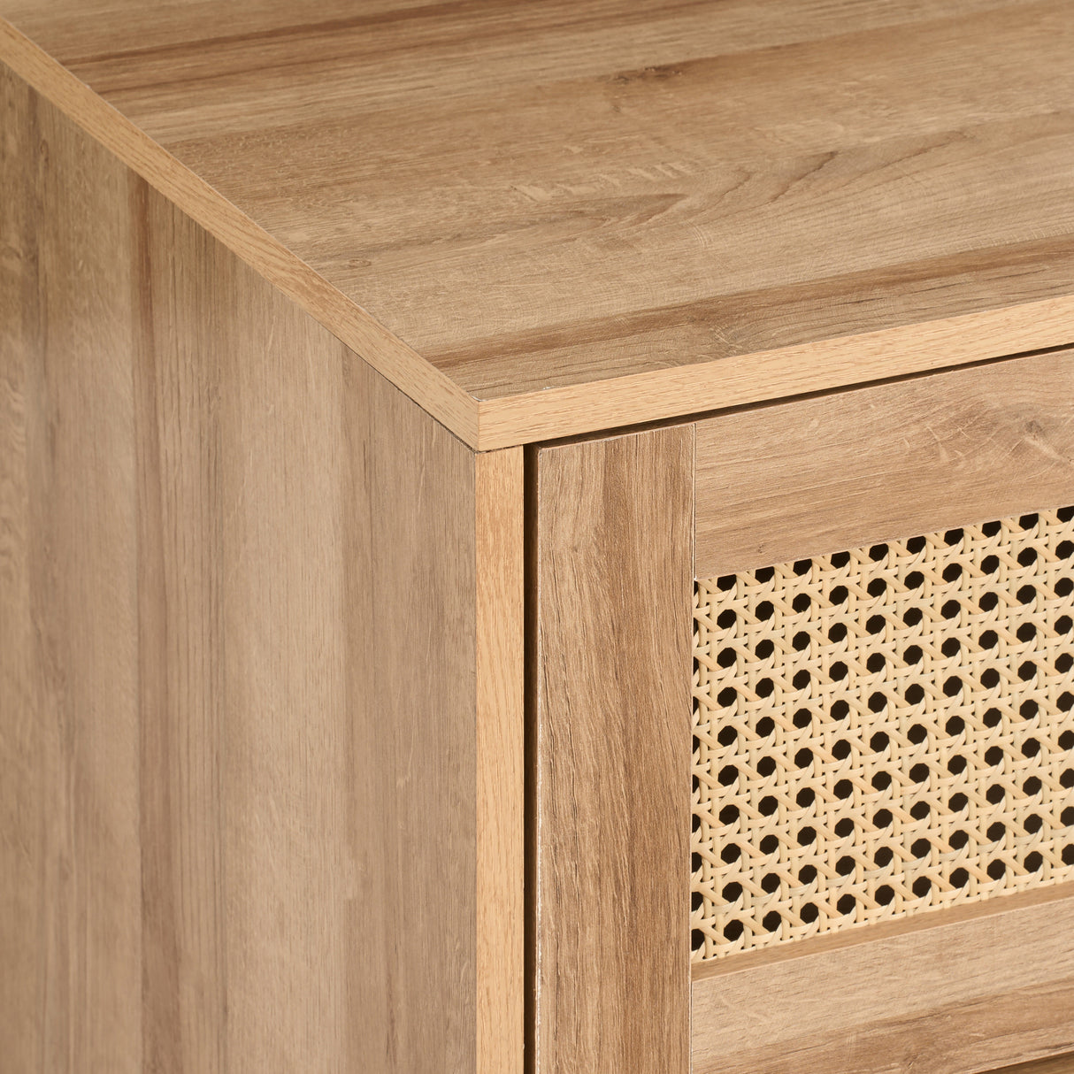 Manila Rattan 3 Door 2 Drawer Large Sideboard