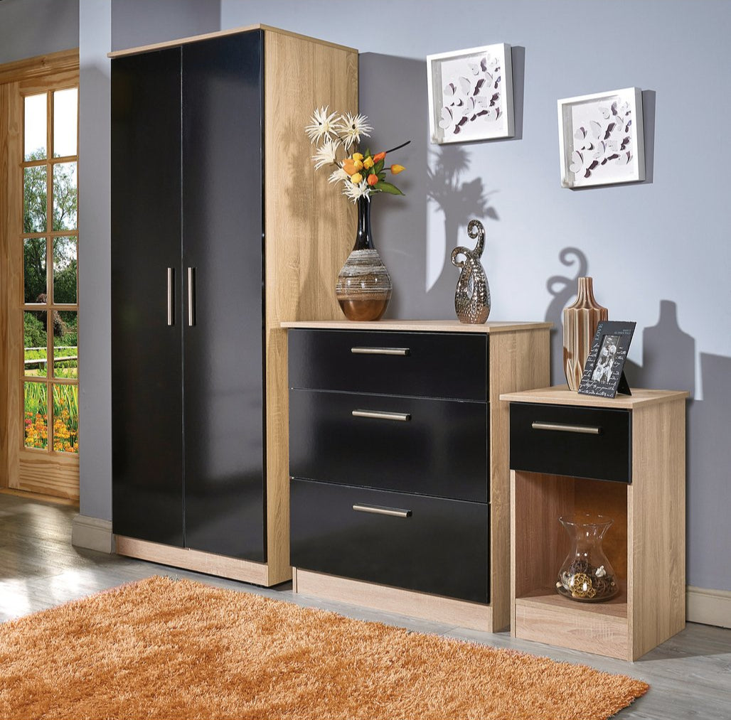 Contrast 3 Drawer Chest