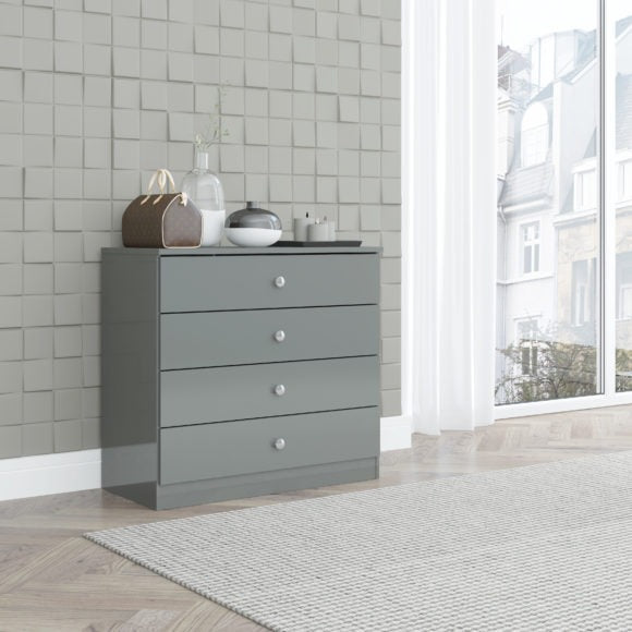 Denver 4 Drawer Chest of Drawers