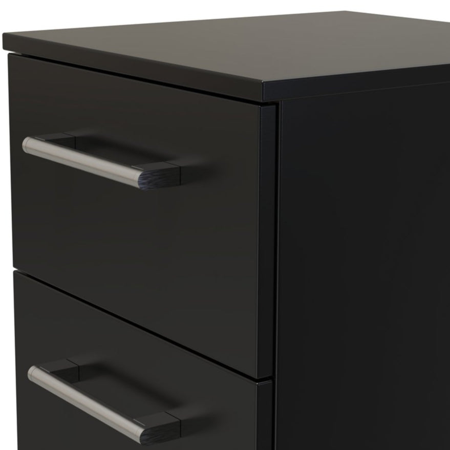 Devon 3 Drawer Bedside Table