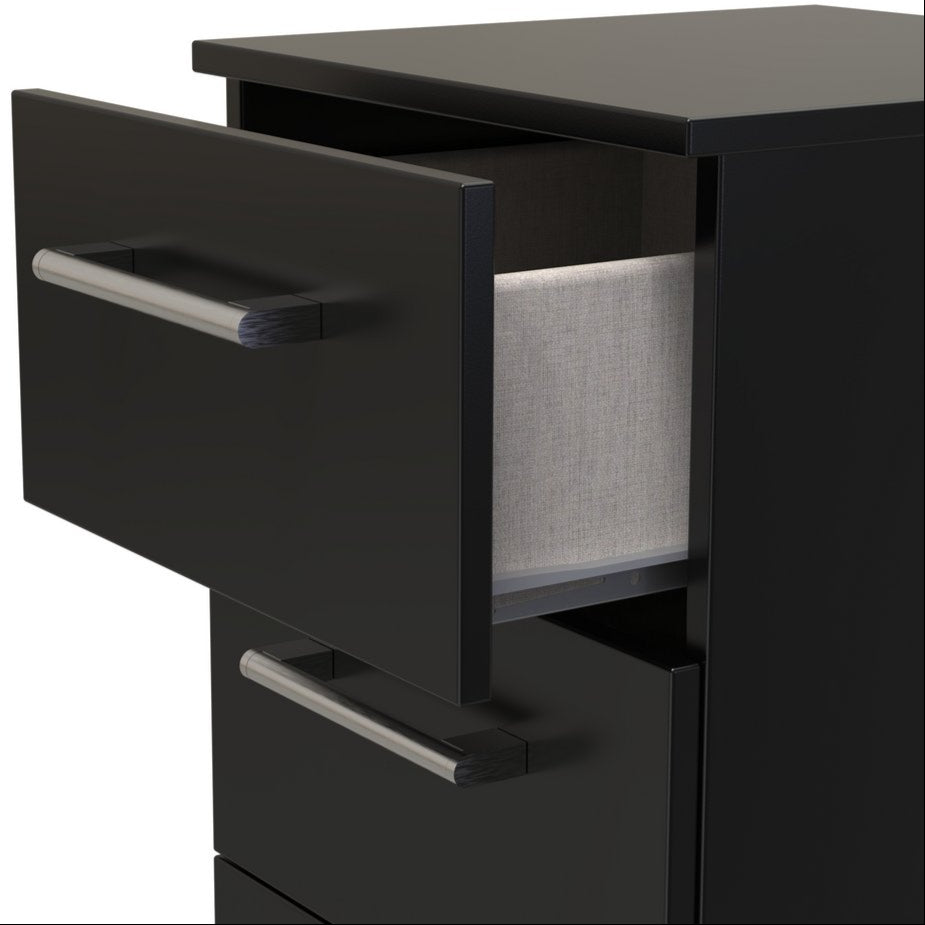 Devon 3 Drawer Bedside Table