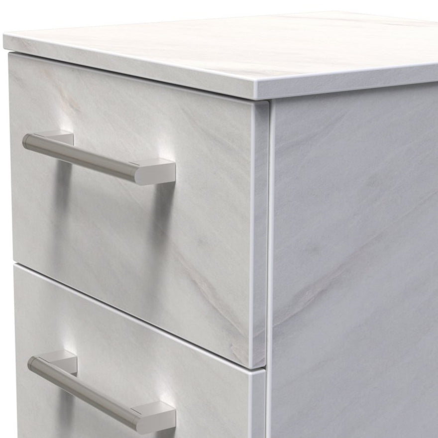 Devon 3 Drawer Bedside Table