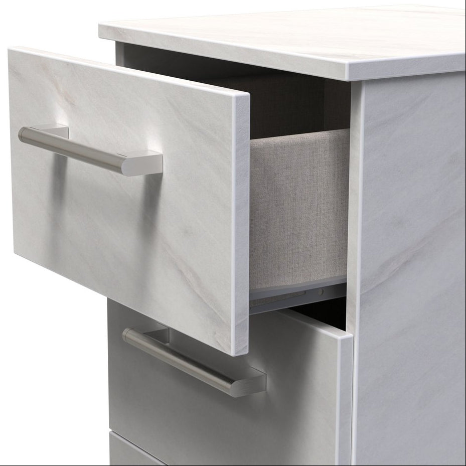 Devon 3 Drawer Bedside Table