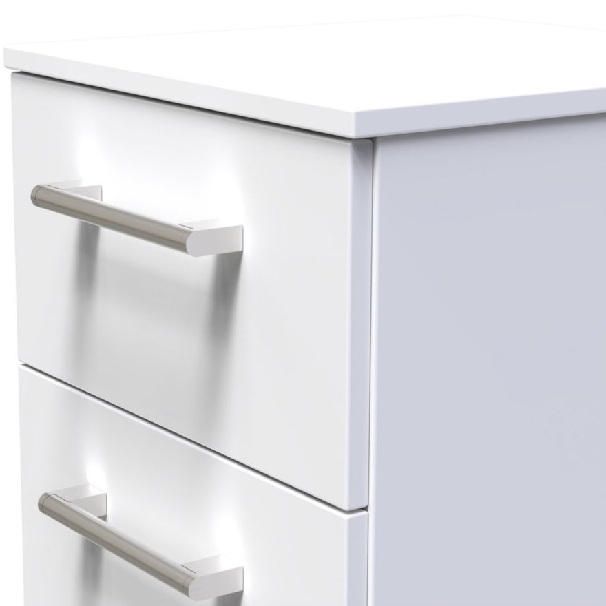 Devon 3 Drawer Bedside Table