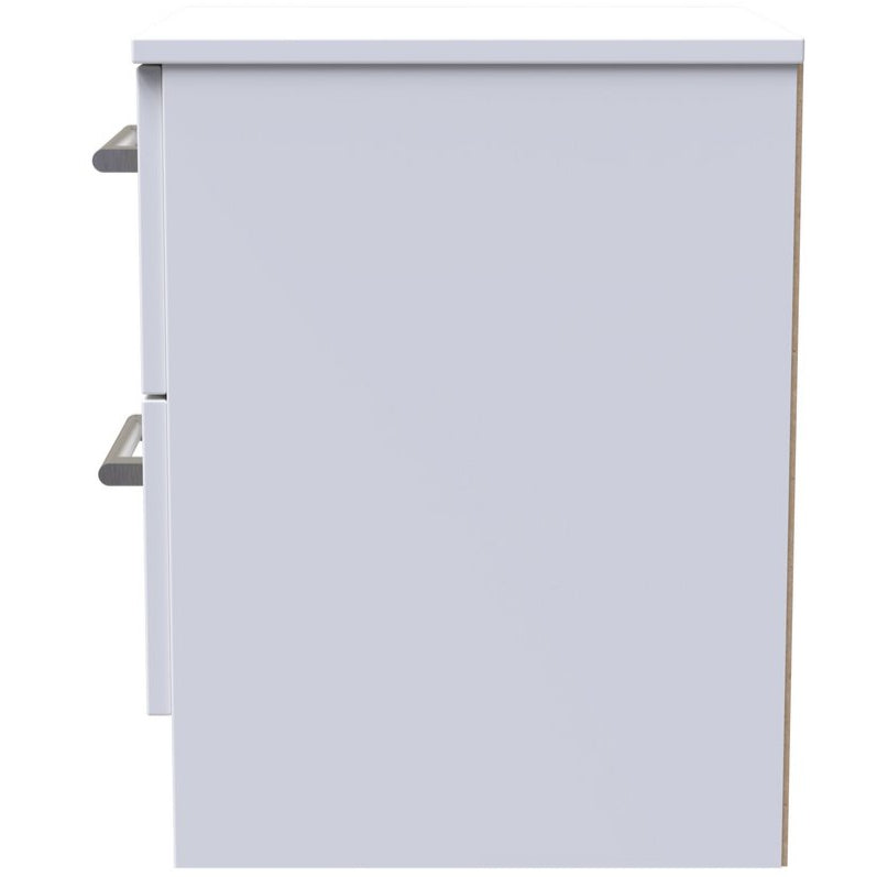 Devon 2 Drawer Bedside Table