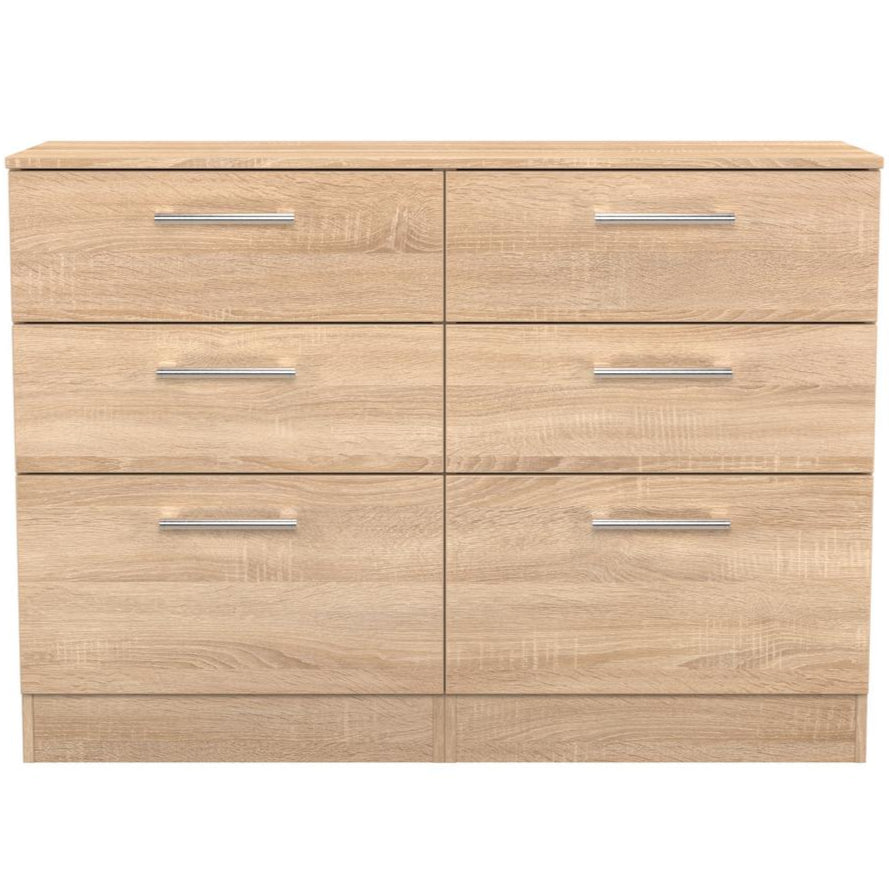 Devon 6 Drawer Midi Chest