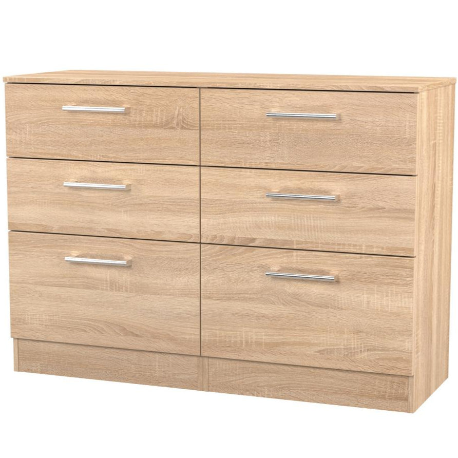Devon 6 Drawer Midi Chest