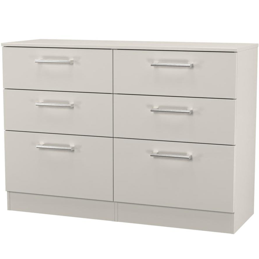 Devon 6 Drawer Midi Chest