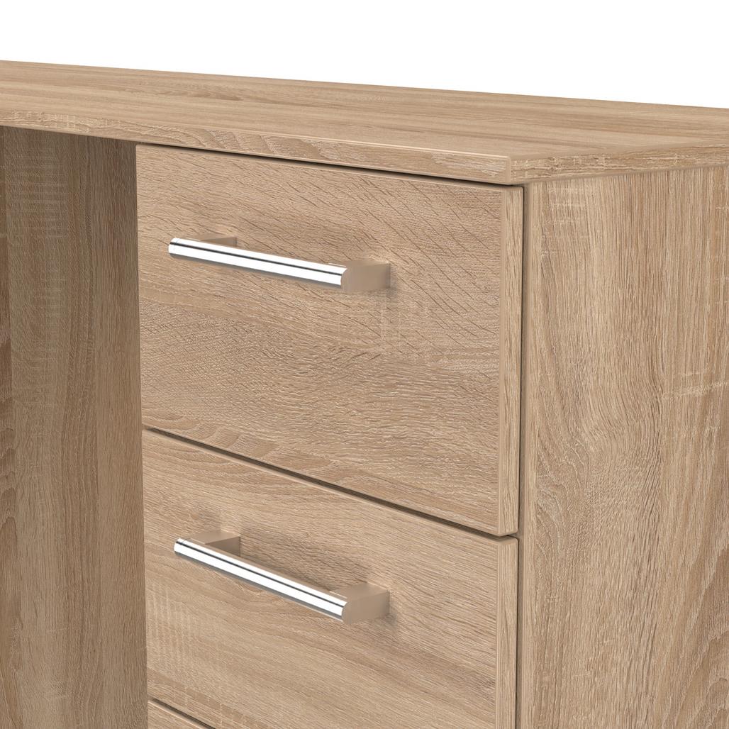 Devon 6 Drawer Double Pedestal Desk