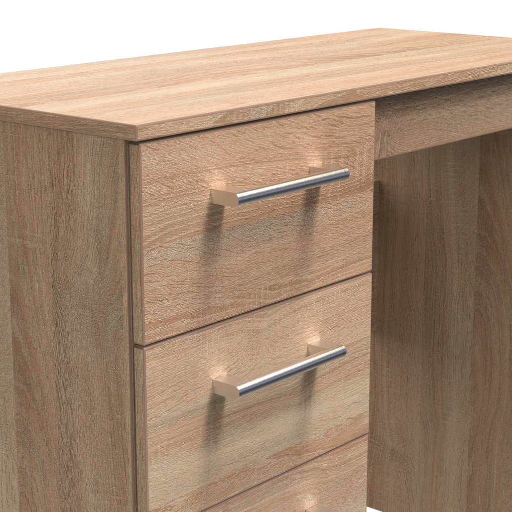 Devon 3 Drawer Pedestal Dressing Table