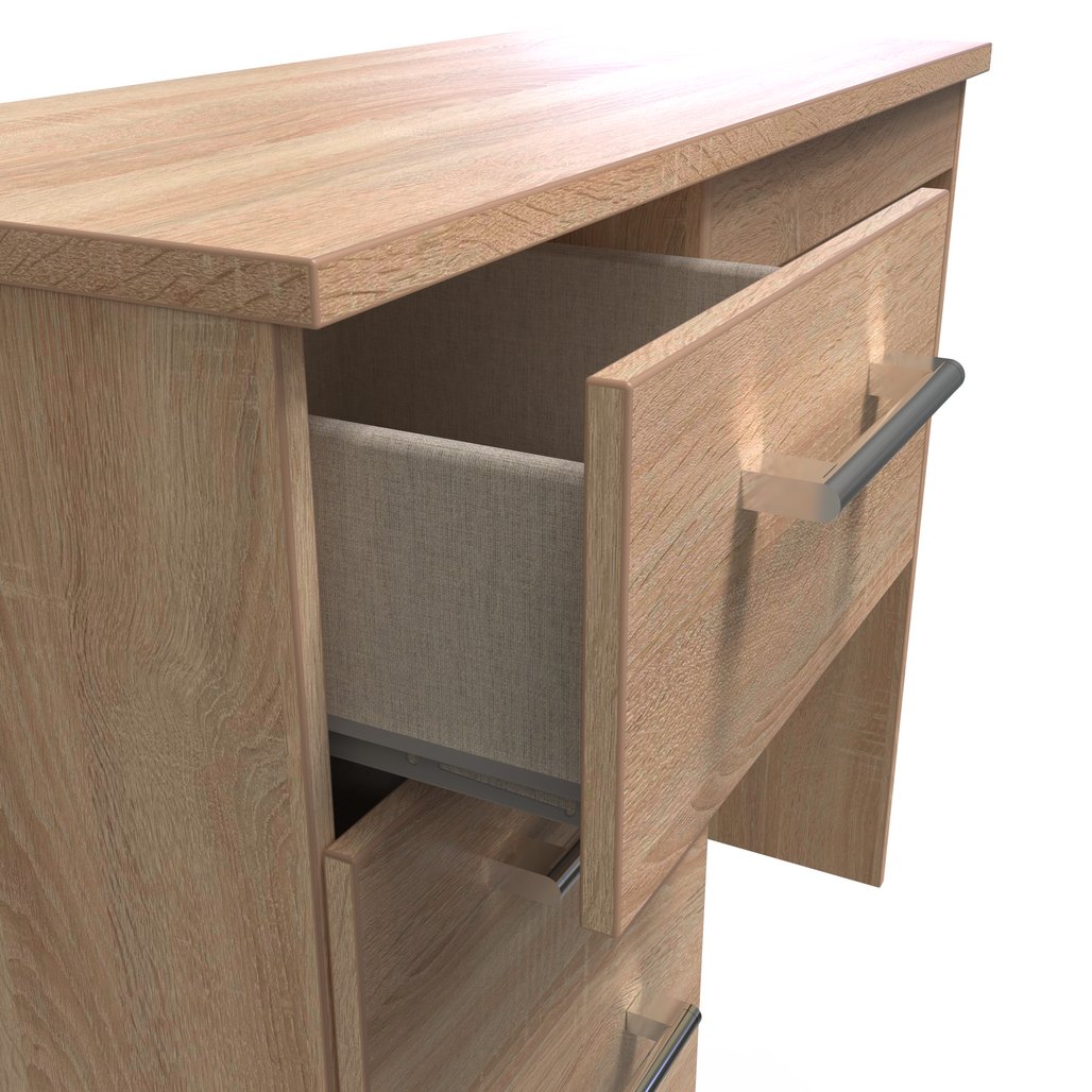 Devon 3 Drawer Pedestal Dressing Table