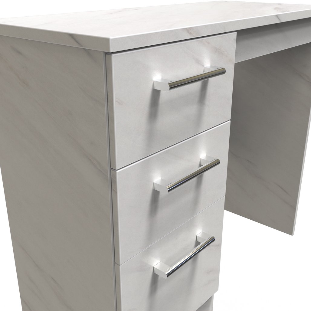 Devon 3 Drawer Pedestal Dressing Table