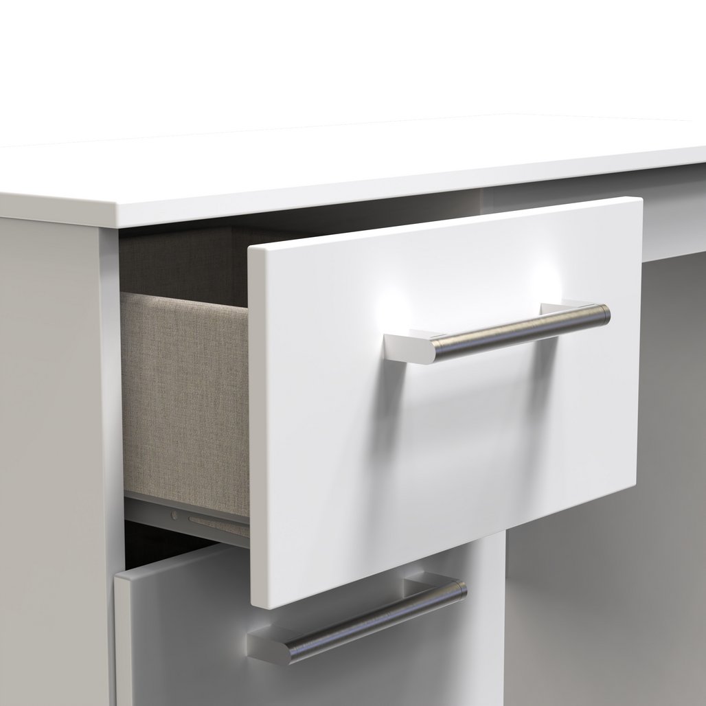 Devon 3 Drawer Pedestal Dressing Table