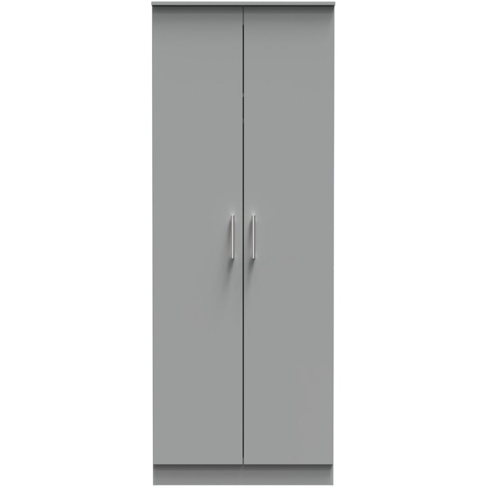 Devon Tall 2 Door Double Wardrobe