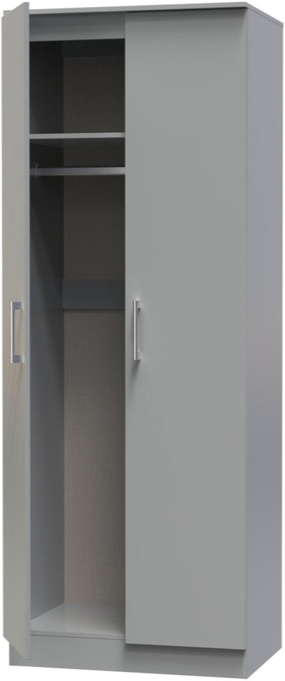 Devon Tall 2 Door Double Wardrobe