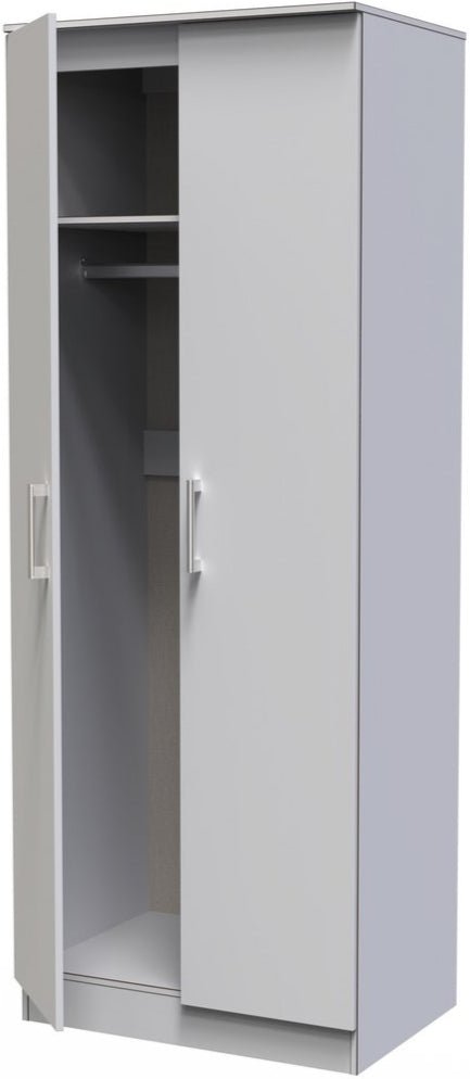 Devon Tall 2 Door Double Wardrobe