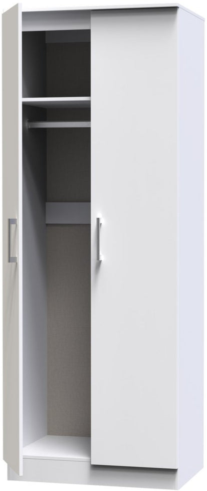 Devon Tall 2 Door Double Wardrobe