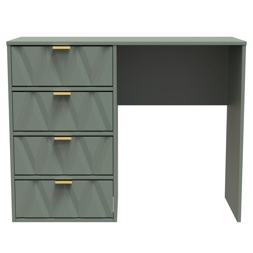 Diamond 4 Drawer Pedestal Desk