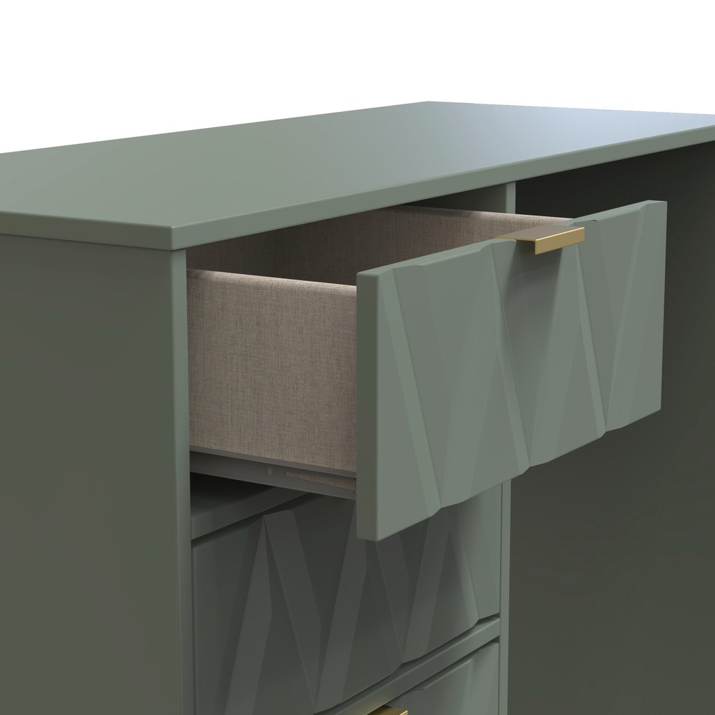Diamond 4 Drawer Pedestal Desk