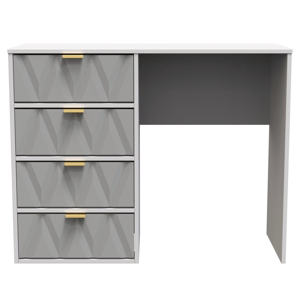 Diamond 4 Drawer Pedestal Desk