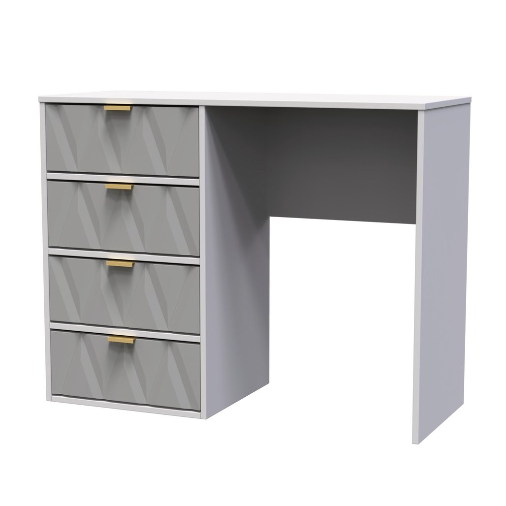 Diamond 4 Drawer Pedestal Desk