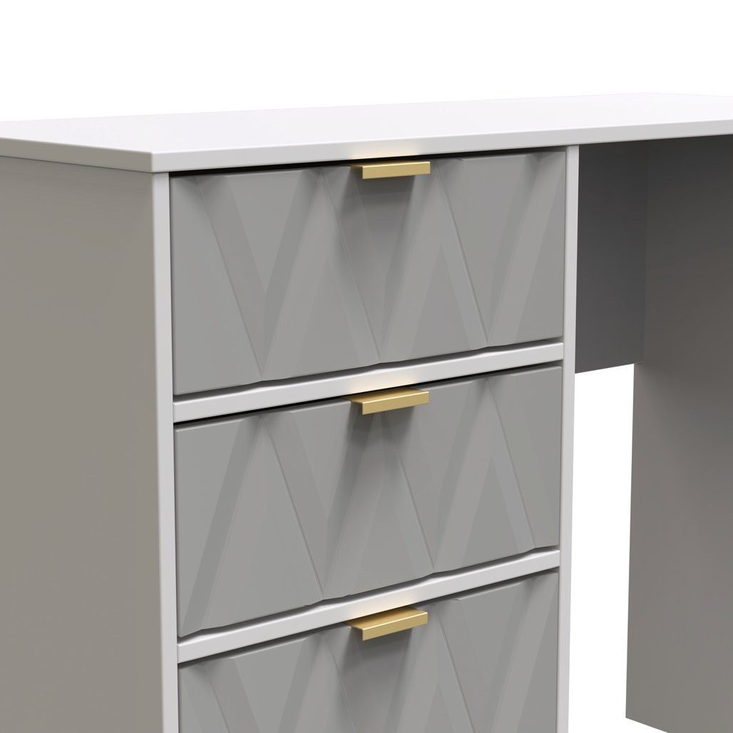 Diamond 4 Drawer Pedestal Desk