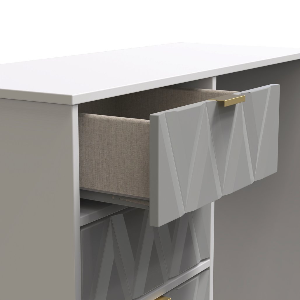 Diamond 4 Drawer Pedestal Desk