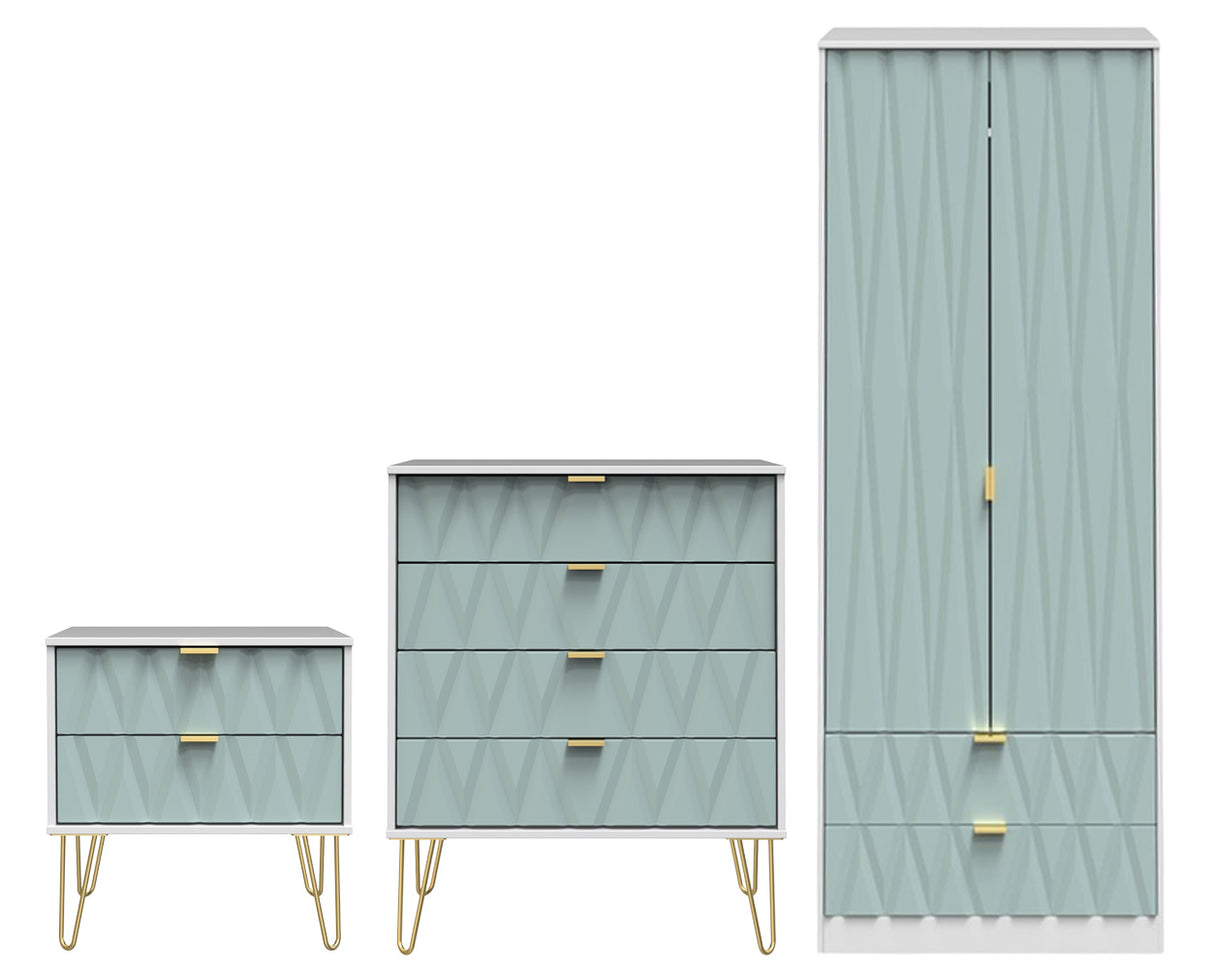 Diamond 3 Piece Bedroom Set