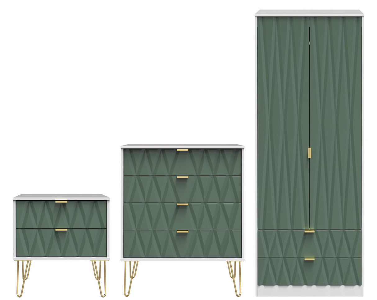 Diamond 3 Piece Bedroom Set