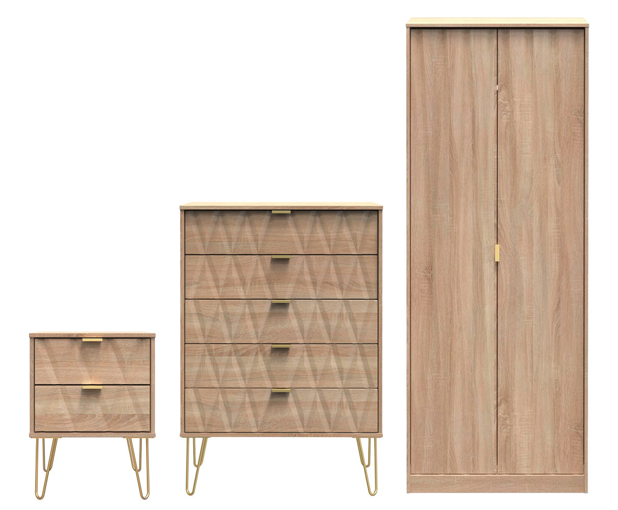 Diamond 3 Piece Bedroom Set