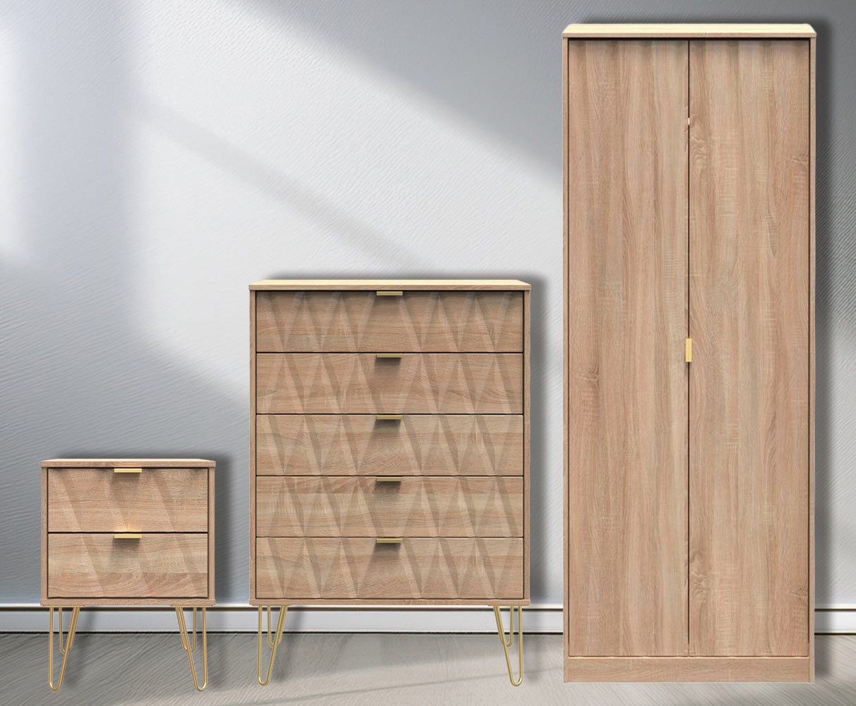 Diamond 3 Piece Bedroom Set