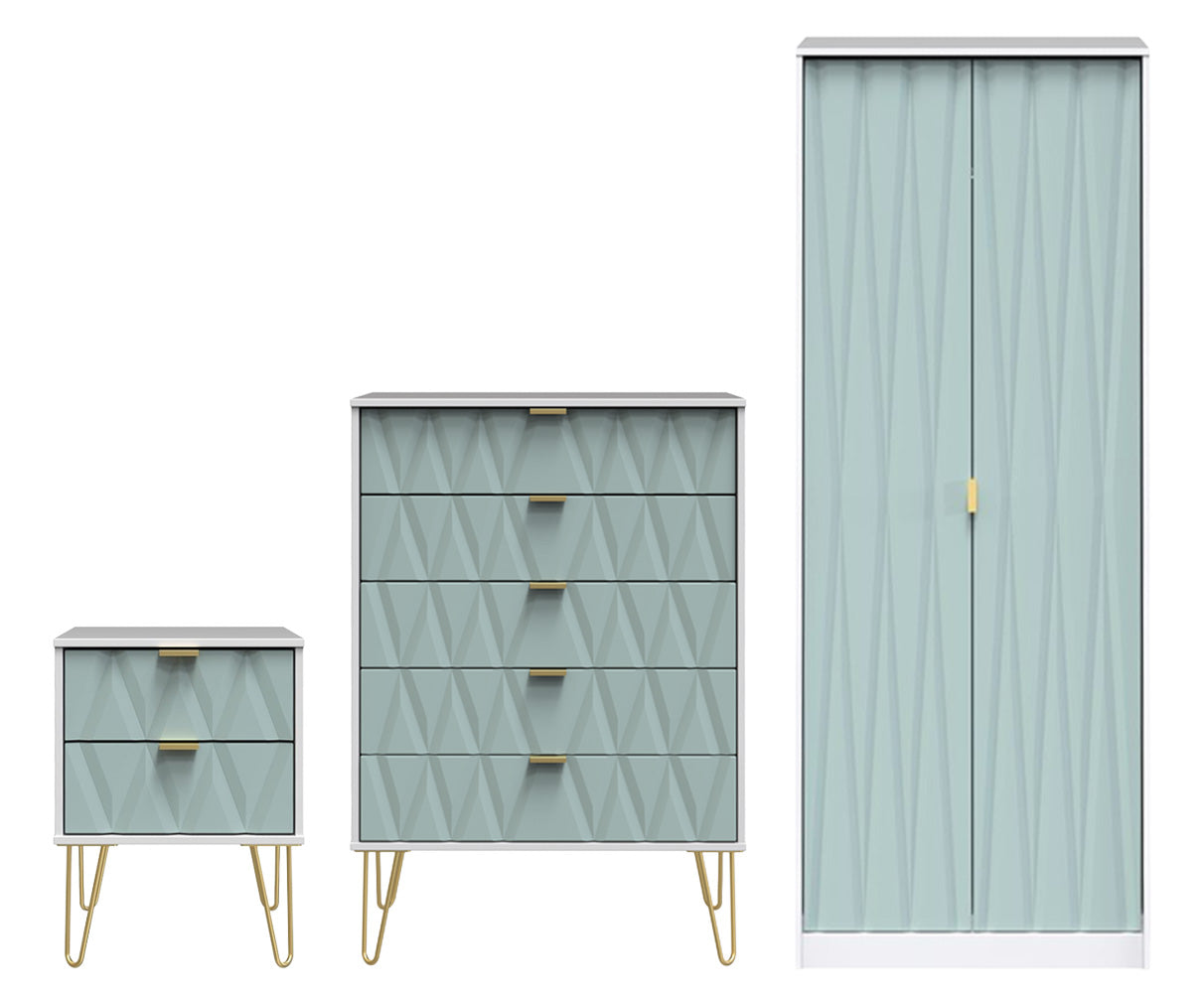 Diamond 3 Piece Bedroom Set