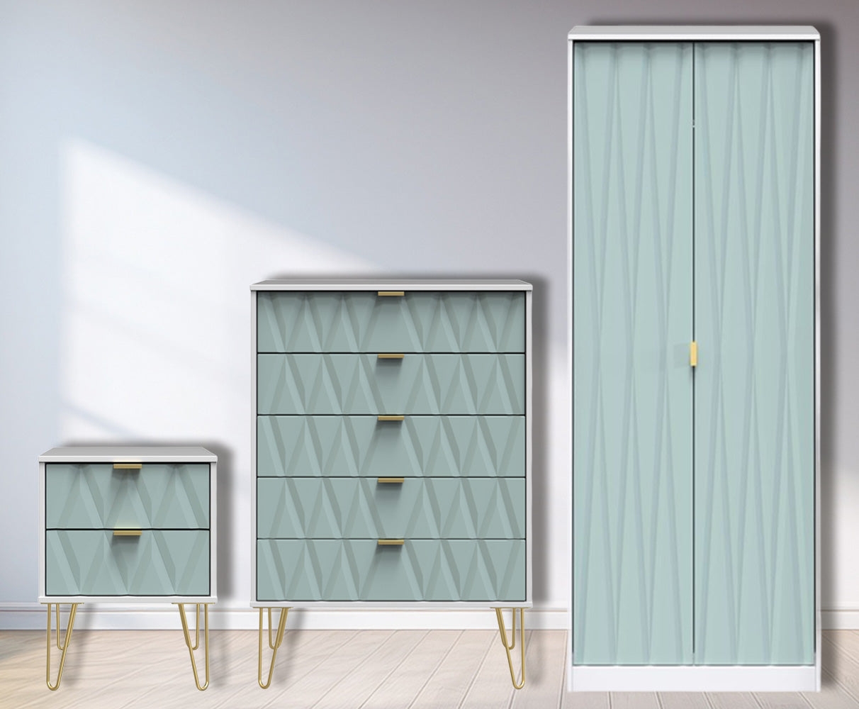 Diamond 3 Piece Bedroom Set