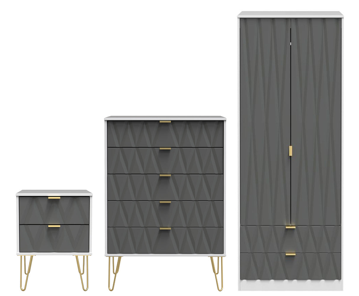 Diamond 3 Piece Bedroom Set