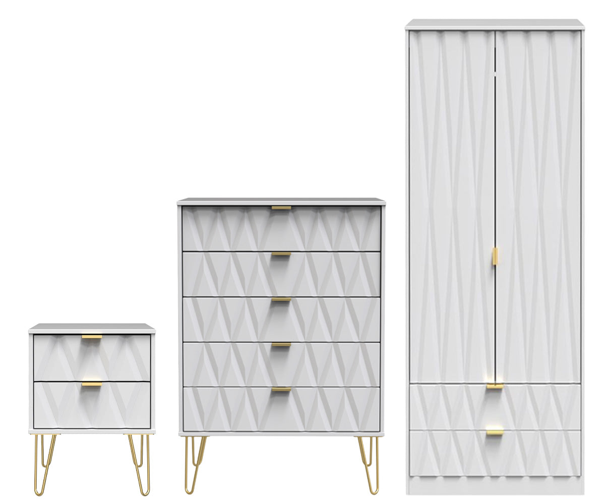 Diamond 3 Piece Bedroom Set