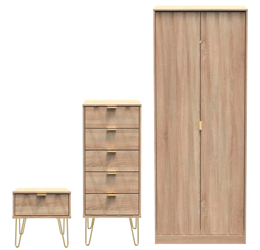 Diamond 3 Piece Bedroom Set